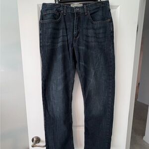 Wrangler Dark Blue Relaxed Fit Jeans